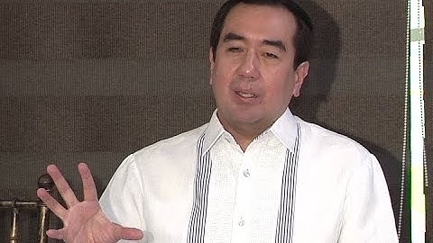 “Don’t blame me on COMELEC data leak.” – Chairman Bautista
