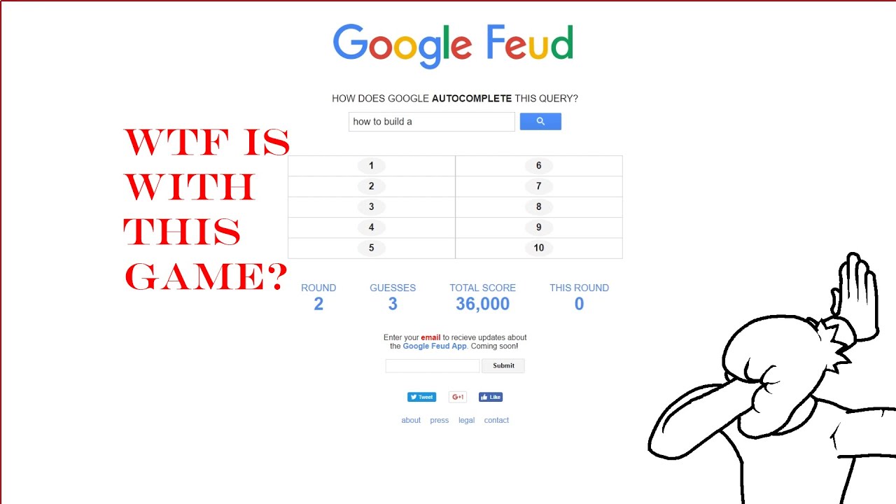 HOW TO BUILD... A SHIT GAME | Google Feud #1 - YouTube