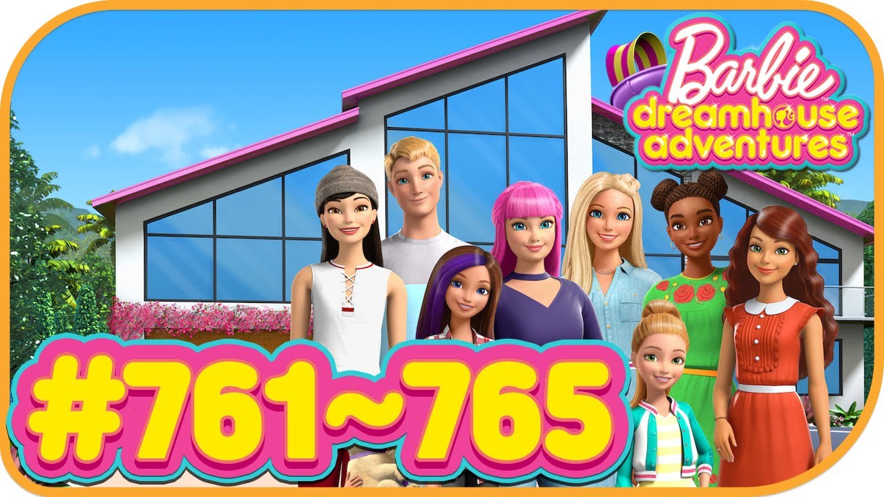 Barbie Dreamhouse Adventures #761~765 | Budge Studios | Simulation game ...