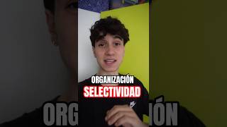 Organízate para la Selectividad en 30 segundos⏳#selectividad2026