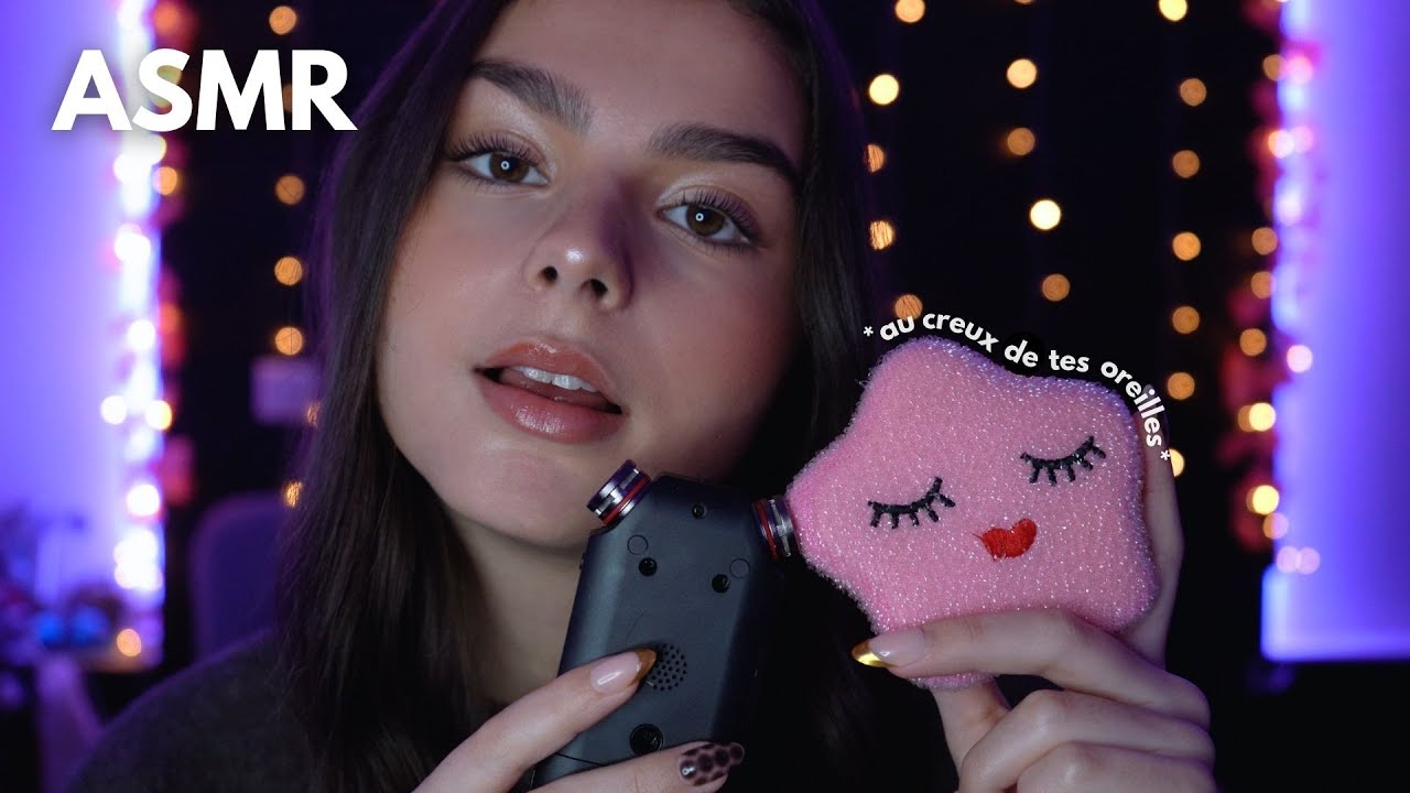 ASMR - AU CREUX DE TES OREILLES POUR TE FAIRE FRISSONNER