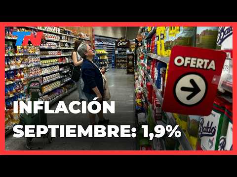 ECONOMY: September inflation was 1.9%, reaching 23.6% year-to-date in 2026