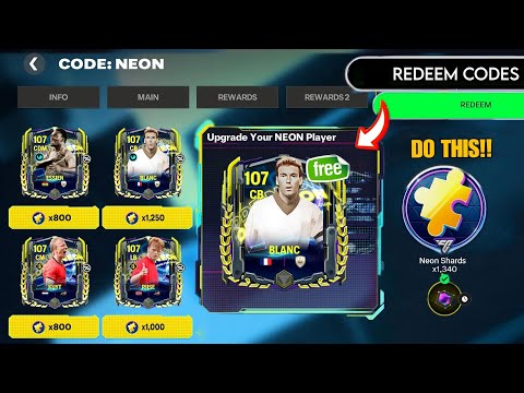 REDEEM CODE! FREE 1,300 SHARDS & 107 OVR BLANC! WEEK 3 GUIDE