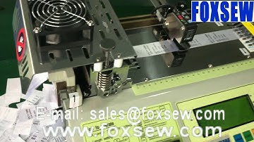 Automatic Label Cutting Machine with Sensor