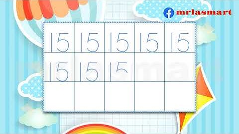 Write Numbers| Number 15 | Precise Formation | Merryland Academy Digital Classroom