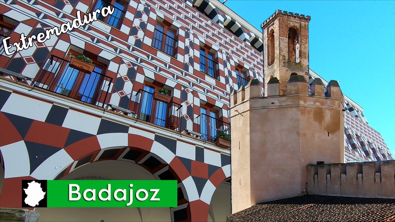 BADAJOZ en un día - Extremadura  (subtítulos)