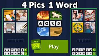 4 Pics 1 Word Daily Puzzle Answers August 24, 2026 screenshot 3