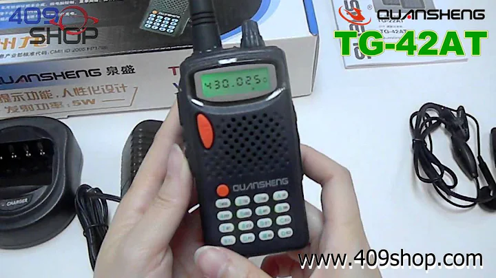 QUANSHENG FM Transceiver TG-42AT UHF 400-470Mhz( W...