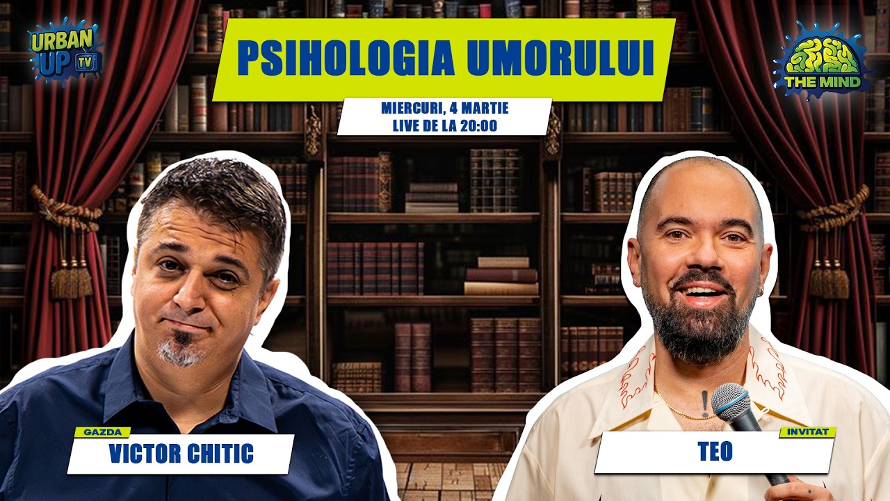 Psihologia umorului - cu Teo | The Mind cu Victor Chitic