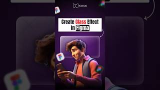 Glassmorphism look in Figma!! #shorts #ai #design #trending #figma