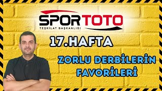 Spor Totoda Zorlu Maçlarin Sürpri̇z Ve Favori̇leri̇ 17.Hafta Spor Toto Tahminleri