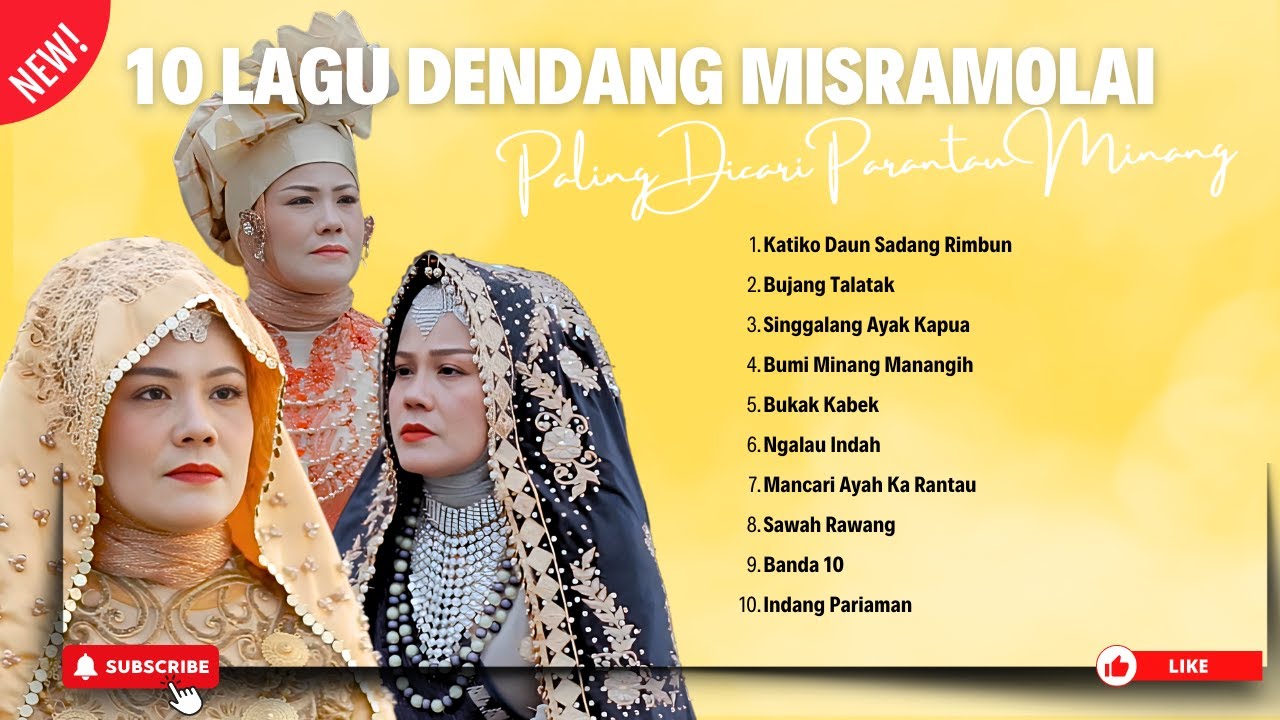 10 Lagu Dendang Minang Misramolai Paling Dicari Perantau | Full Album Viral 2024