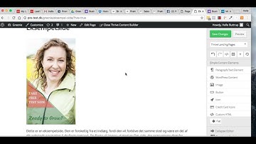 Only Image widget Thrive Content builder