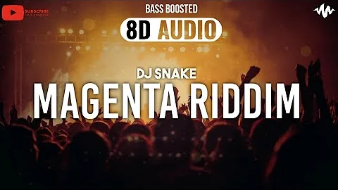 DJ Snake - Magenta Riddim [8D AUDIO] 🎧