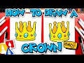 How to draw a crown emoji