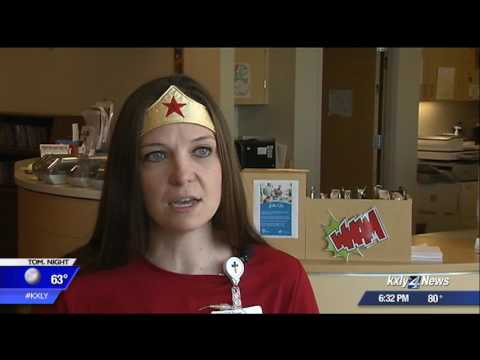 KXLY Incredibles deliver smiles, capes to super patients at Sacred Heart