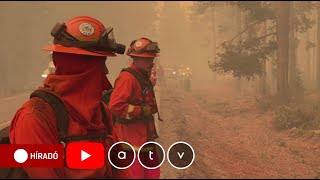 Súlyos tüzek pusztítanak Európában és Kaliforniában