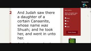 Bible Reading #Genesis Ch 38 #KJV #learning #english #bible #audiobook #wordofgod #reading Video 282