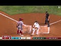 Aristides Aquino throws out Marlins runner at home