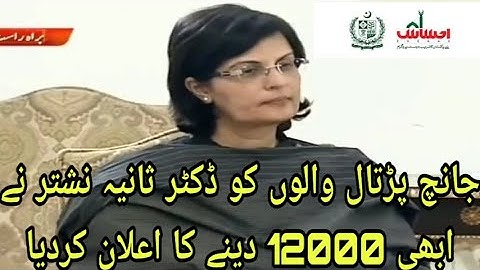 Ehsaas Emergency program  new updates| ehsas labour program| Insaf imdad program