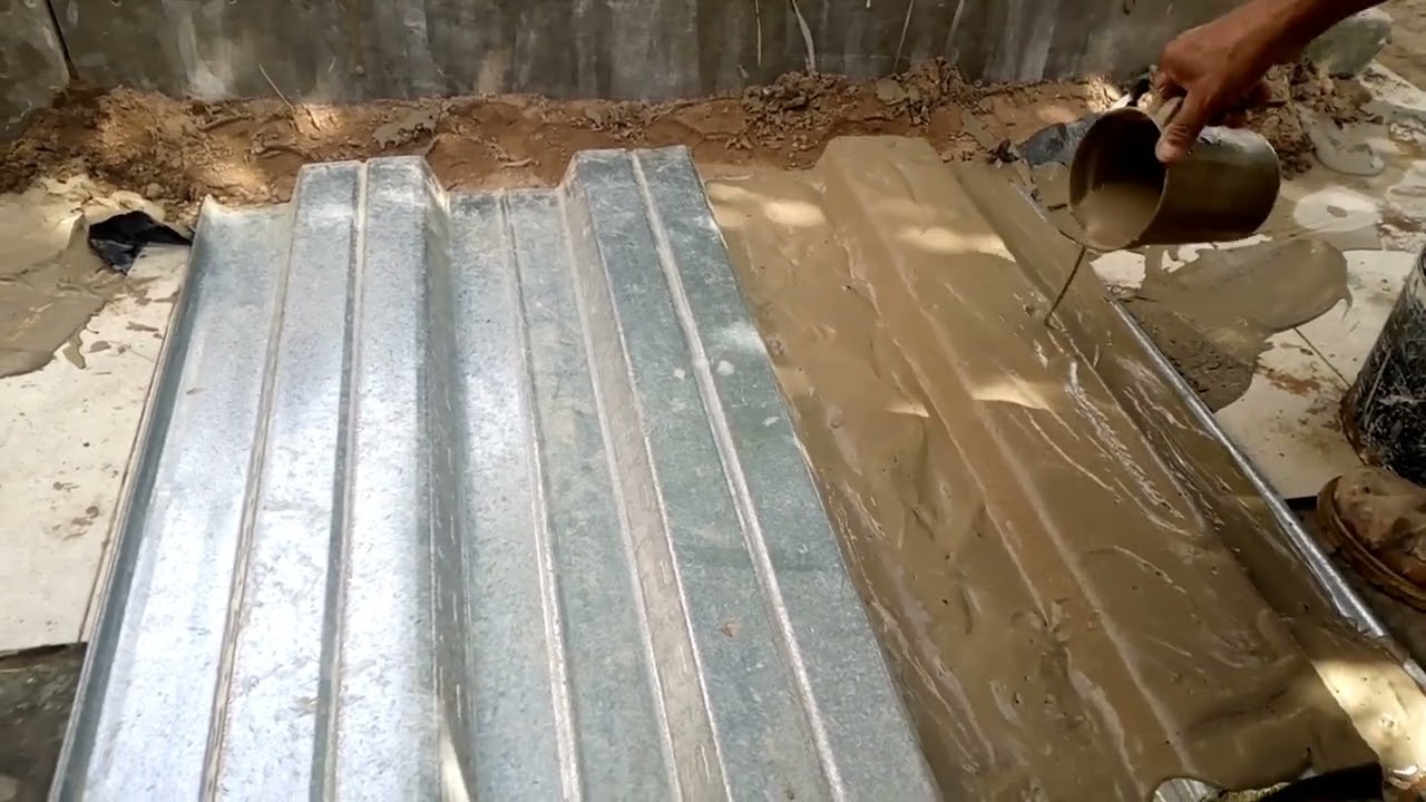 Reparar grietas en techos de cemento