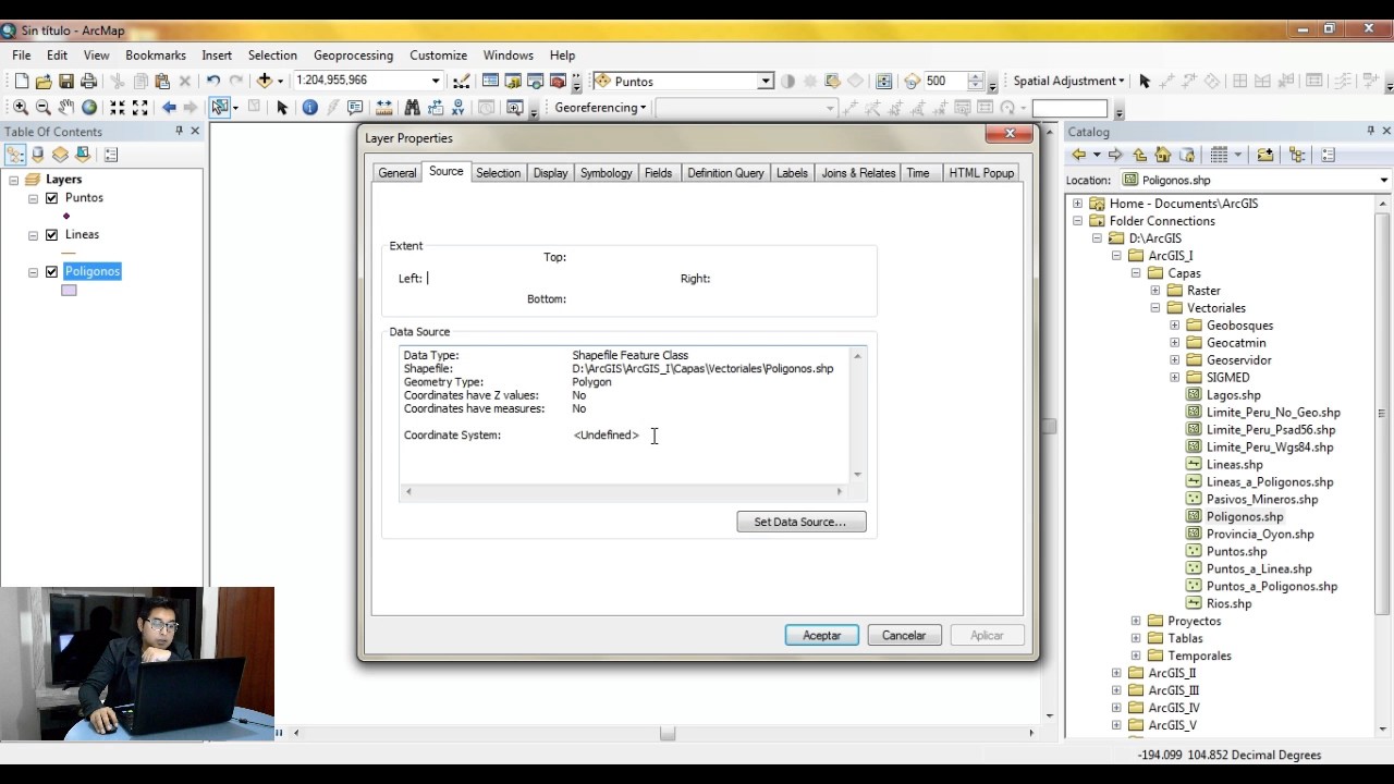 Curso de ArcGIS ¡BÁSICO! #05c - Creación de Shapefile mediante Scripts ...