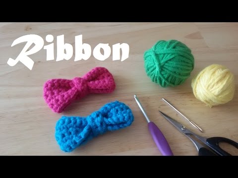 Ribbon 리본뜨기 毛糸リボンの編み方 Youtube