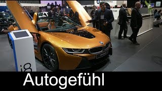 BMW i8 Roadster REVIEW - NAIAS 2018 - Autogefühl