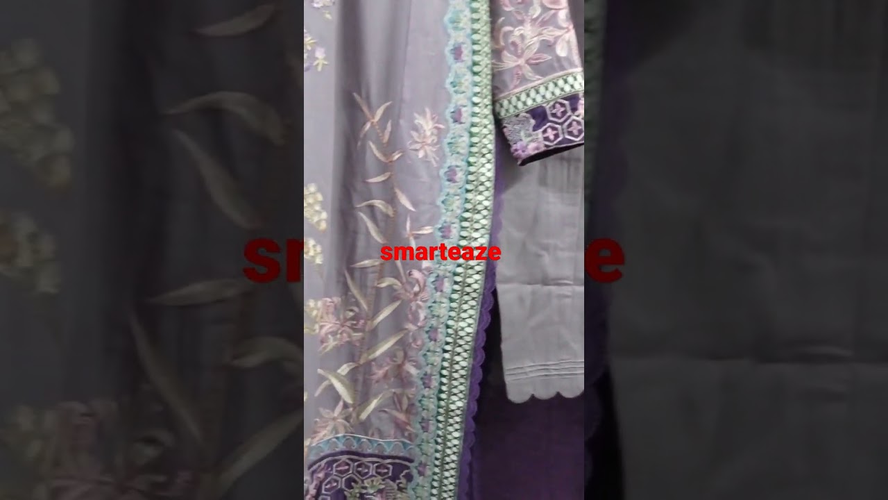 Elan winter luxury dress Stitched At Our Unit 