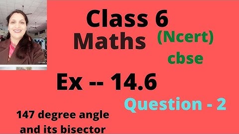 Question 2 (Exercise 14.6 ) ( ch - 14 Practical Geometry. # Class 6 maths ncert l cbse