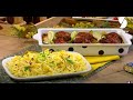 دجاج في الفرن بمعكرونة الفارفالي .  Farfalle avec poulet au four