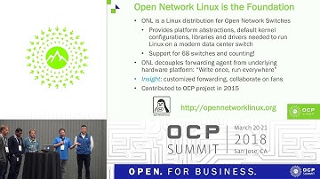 OCPUS18 – OCP Network Stack Common Components for Three Very Different Use-Cases