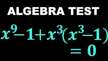 Crack the Algebra Test in Math Olympiad