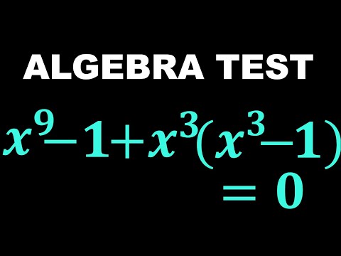 Crack the Algebra
