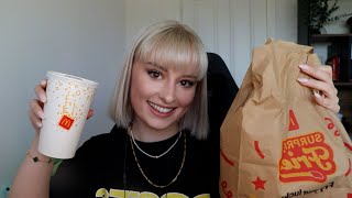 ASMR| McDonald's Mukbang and Q&A 🍟🍔🥤