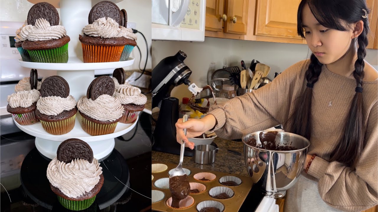 Kate Made the BEST Homemade Cupcakes! | Janet and Kate