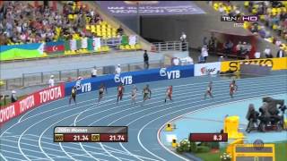 IAAF Moscow 2013 Womens 200m Semifinal Heat 2