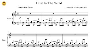 Dust In The Wind by Kansas (Piano Solo/Sheets)