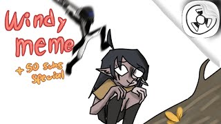 Windy day animation meme (Flipaclip)(50 subs special)