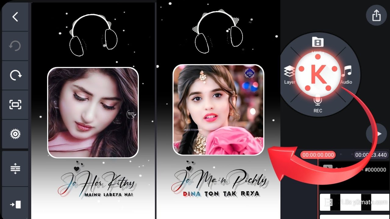 Trending Whatsapp Status Editing Tutorial | Kinemaster Status Editing ...