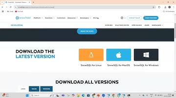 How to install and configure SnowSQL on Windows