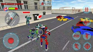 Incredible Robot Car Transform Battle 2017 - Android GamePlay FHD screenshot 1