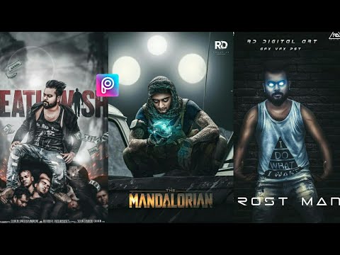 Picsart Movie poster Editing Tutorial 2019 || Latest Manioulation Movie poster Editing Tutorial @AlfazEditing