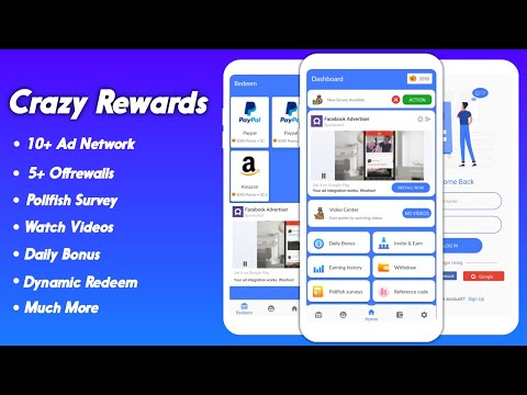 Android Reward app source code | Create your own Earning app | Android studio | Free Download