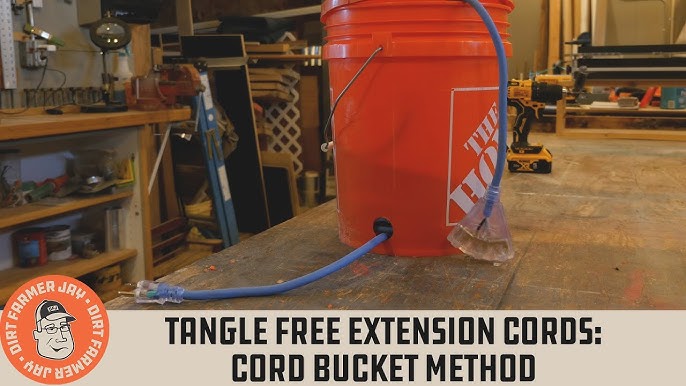 Harbor Freight Electric Extension Cord Reels Review and Use Demonstration 