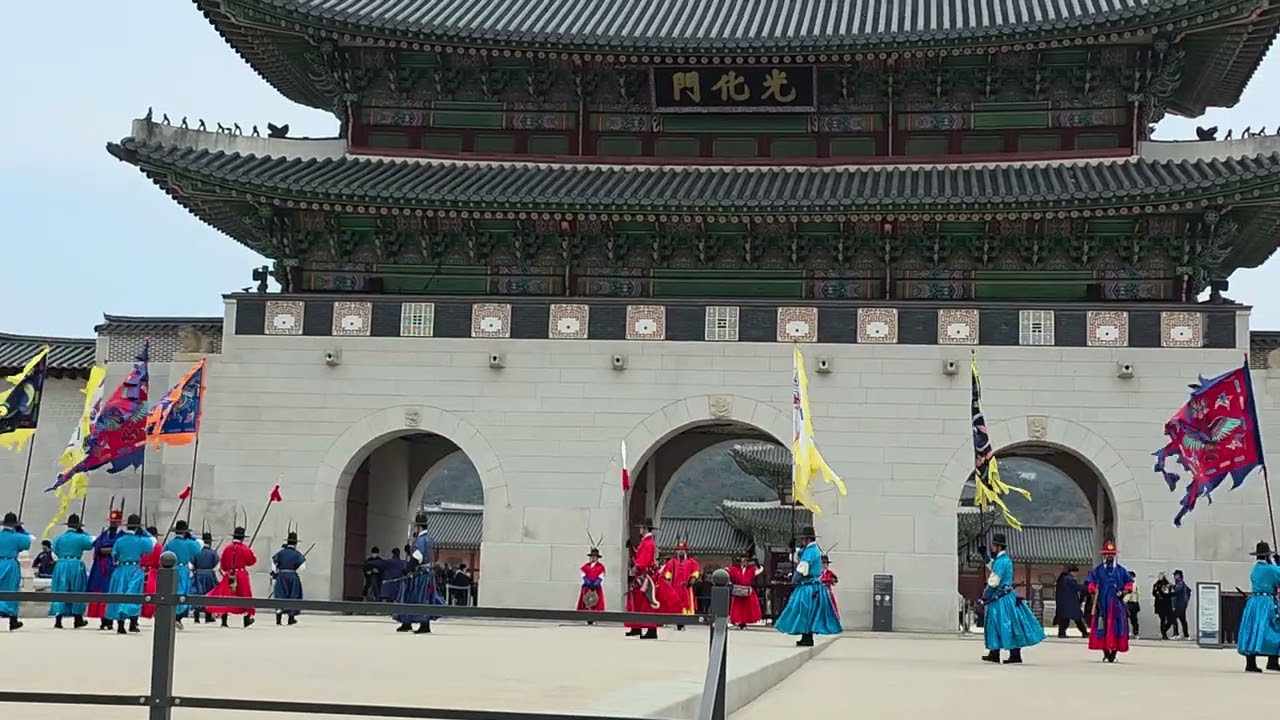 서울-경복궁 수문장 교대의식(광화문 파수의식)