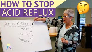 How To Stop ACID REFLUX [Symptoms \& Treatment For HEARTBURN]