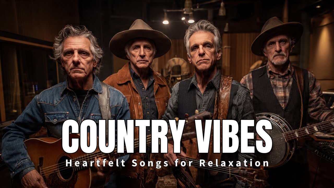 Gentle Country Music Playlist from the 70s for Relaxation and Timeless Country Hits