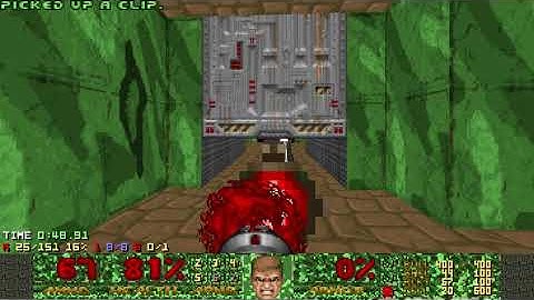 Doom 2: Plutonia 7 MAP28 in 1:11.91 UV Speed