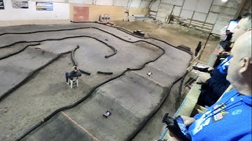 4WD Mod Buggy B-MAIN with Tekno EB410.2 - P1 START  - Netcruzer RC